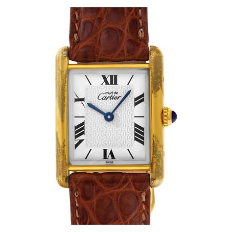 cartier tankwatch|certified pre owned cartier watches.